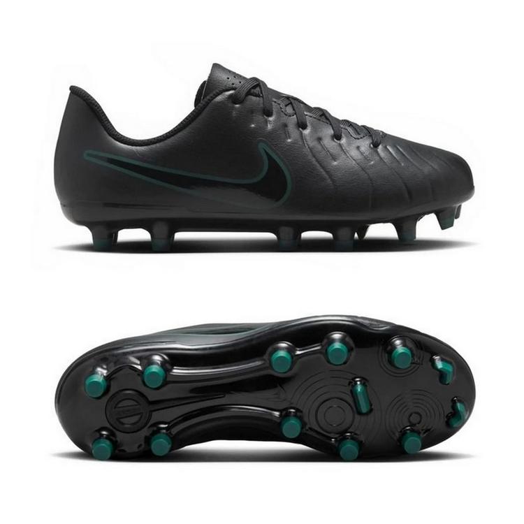 Детские бутсы Nike Tiempo JR Tie LEGEND 10 CLUB FG/MG DV4352-002, Чёрный, Размер (EU) - 32 - #1