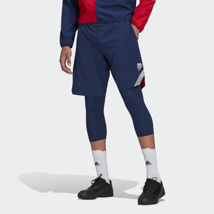 Шорты+тайтсы Adidas Perfomance TAN FS5056, Темно-синий, Размер (EU) - XS - #1