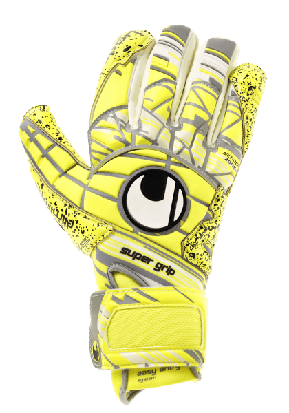 Воротарські рукавиці ELIMINATOR SUPERGRIP LITE (fluo yellow/griffin) - #1