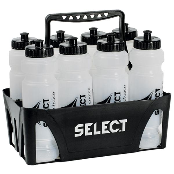 Контейнер для пляшок SELECT Carrier (010) чорний, 8 пляшок - #1