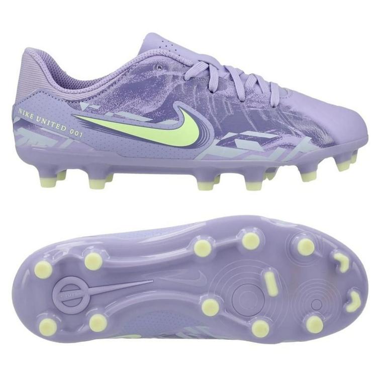 Детские футбольные бутсы Nike JR UNITED TIEMPO LEGEND 10 ACADEMY FG/MG HF1497-500, Фиолетовый, Размер (EU) - 34 - #1
