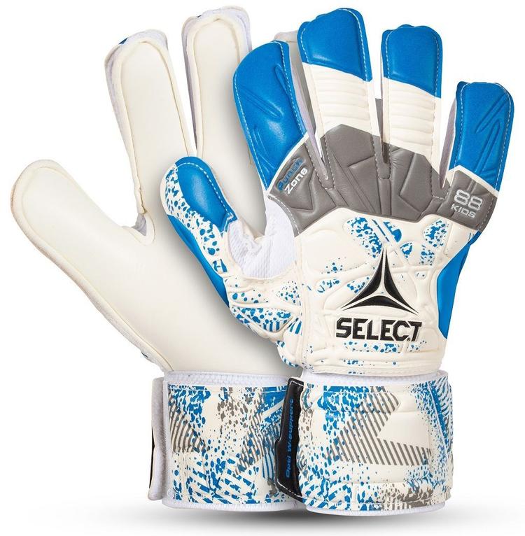 Детские перчатки Select GOALKEEPER GLOVES 88 KIDS 6028806020 (304), Белый, Размер (EU) - 6 - #1