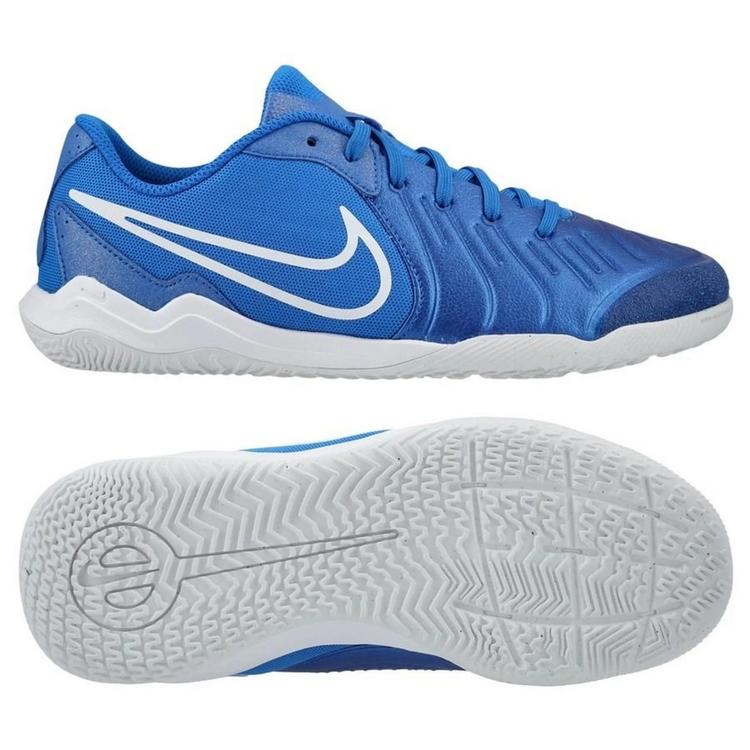 Детские футзалки Nike Jr. Tiempo Legend 10 Academy IC DV4350-400, Синий, Размер (EU) - 32 - #1