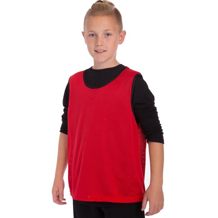 Спортивная юниорская красная манишка цельная Zart CO-5541-R, Красный, Размер (EU) - 152cm Спортивная юниорская красная манишка цельная Zart CO-5541-R, Красный, Размер (EU) - 152cm - #1