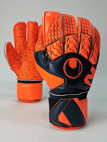 Воротарські рукавиці NEXT LEVEL SUPERGRIP ROLLFINGER PROF (navy/fluo red) - #1