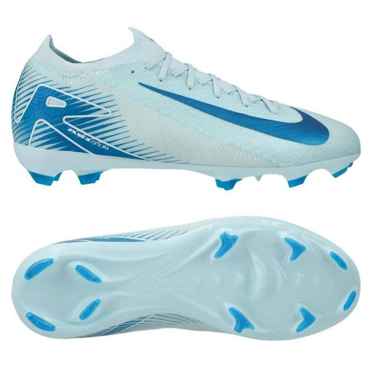 Детские футбольные бутсы Nike Air Zoom Mercurial Vapor 16 Pro FG Junior HF5448-400, Голубой, Размер (EU) - 38.5 - #1