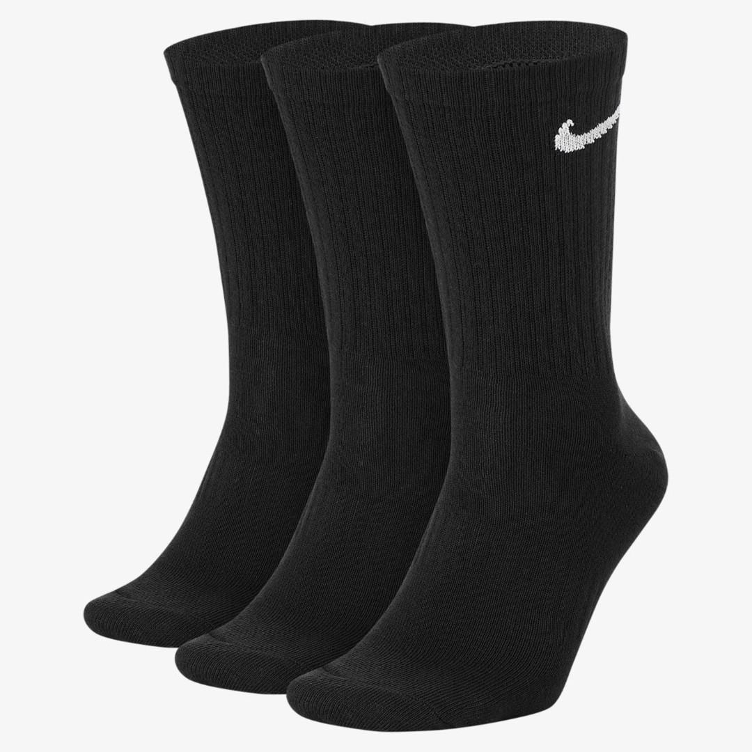 Носки NIKE (3шт) SX7676-010, Чёрный, Размер (EU) - 34-38 - #0