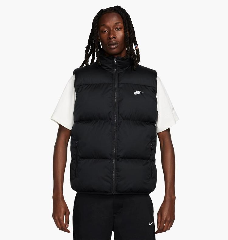 Жилет спортивный Nike Sportswear Club Water-Repellent Puffer FB7373-010, Чёрный, Размер (EU) - XS - #1