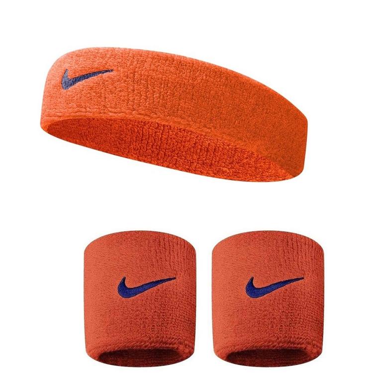 Комплект Nike повязка+напульсники оранжевый N0001544-N0001565-804, Оранжевый, Размер (EU) - 1SIZE - #1