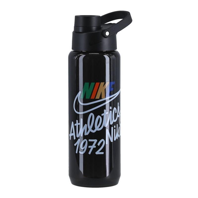 Бутылка для воды Nike TR RENEW RECHARGE CHUG BOTTLE 16 OZ 473 мл черная N.100.7634.088.16, Чёрный, Размер (EU) - 1SIZE - #0