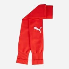 Гетры футбольные без носка Puma TEAMGOAL SLEEVE SOCK красные 706028-01, Красный, Размер (EU) - 2 (35-38) - #1