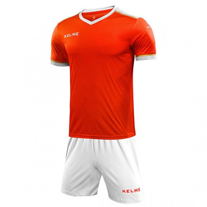 Комплект футбольної форми  Kelme оранжево-білий к/р SEGOVIA  8351ZB1158.9910 - #1