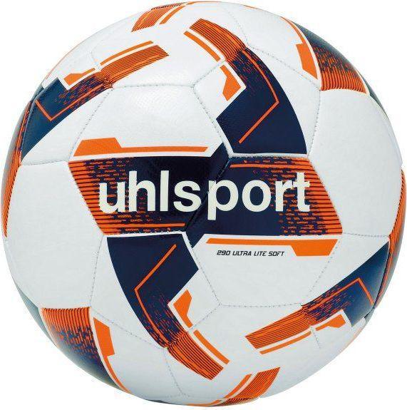 М'яч футбольний тренувальний ULTRA LITE SOFT 290 ( white/navy/fluo orange) - #1