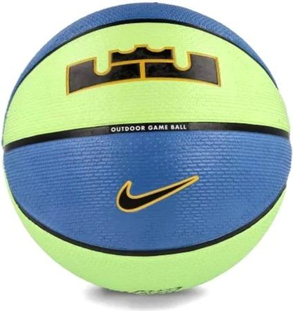 Баскетбольный мяч Nike James Playground N.100.4372.395.07, Синий, Размер (EU) - 7 - #1