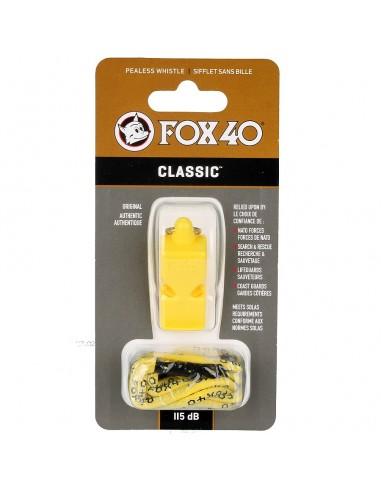 Свисток FOX 40 Classic Whistle Safety 9903-0208, Жёлтый, Размер (EU) - 1SIZE - #1