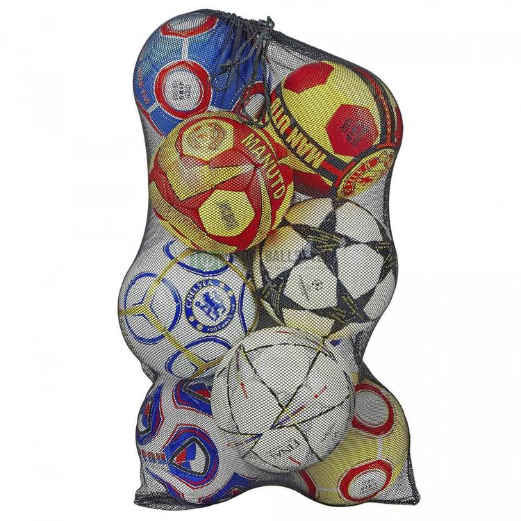 Сетка-сумка на 12 мячей FB-5577, Чёрный, Размер (EU) - 1SIZE - #1