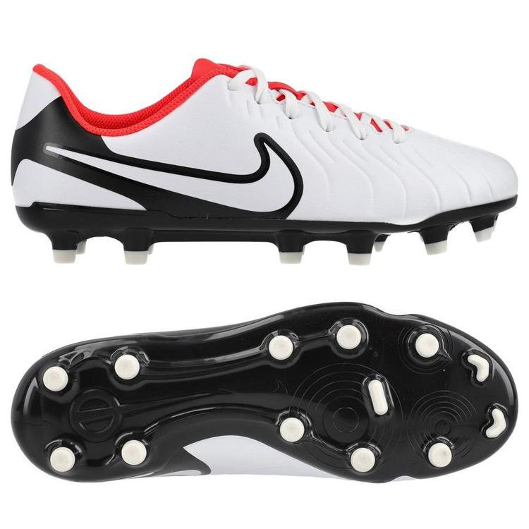 Детские бутсы Nike Tiempo Legend 10 Club FG/MG Junior DV4352-100, Белый, Размер (EU) - 36 - #1