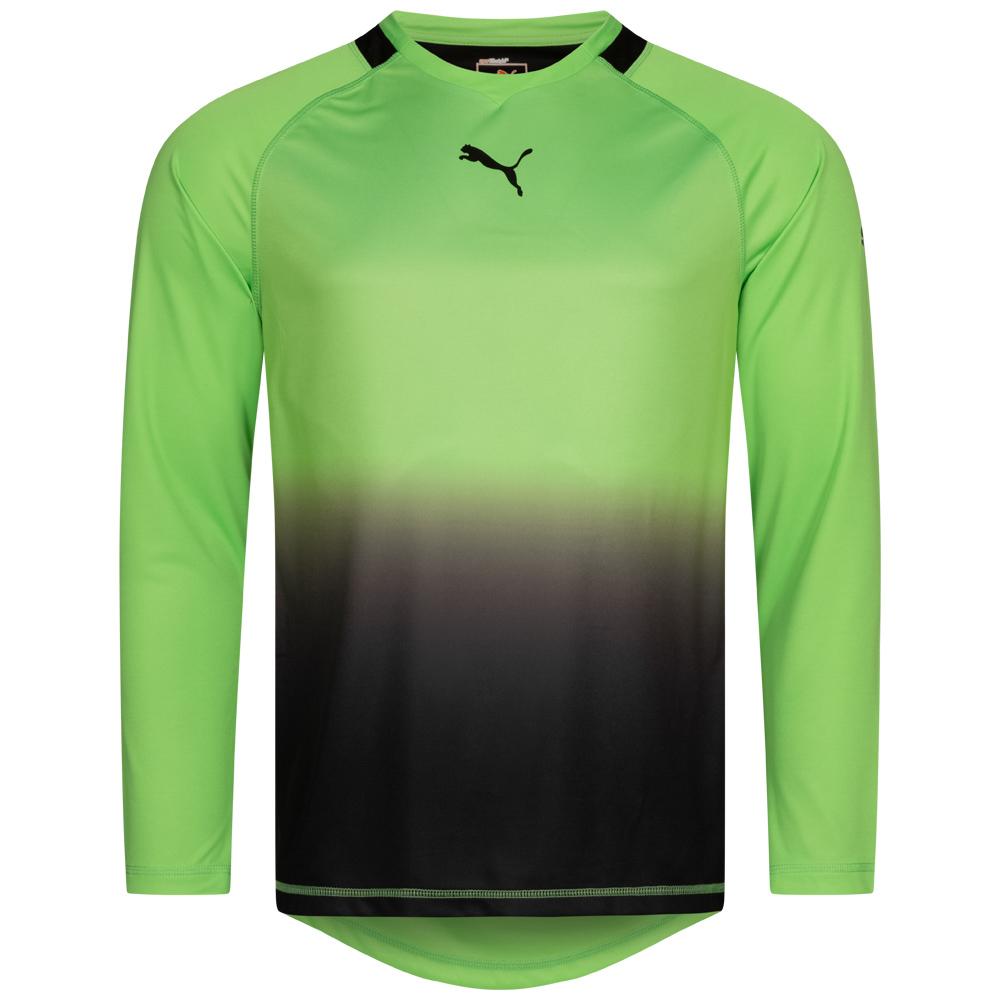 Мужская футболка вратаря PUMA с длинными рукавами 740208-02, Зелёный, Размер (EU) - M - #0