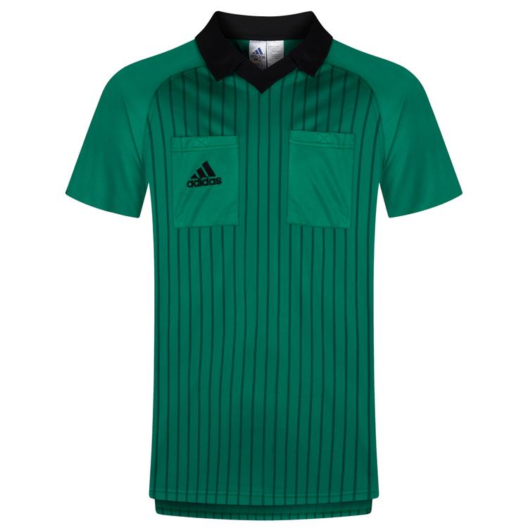 Футболка для судьи Аdidas Retro Referee Shirt Long 626725, Зелёный, Размер (EU) - M - #1
