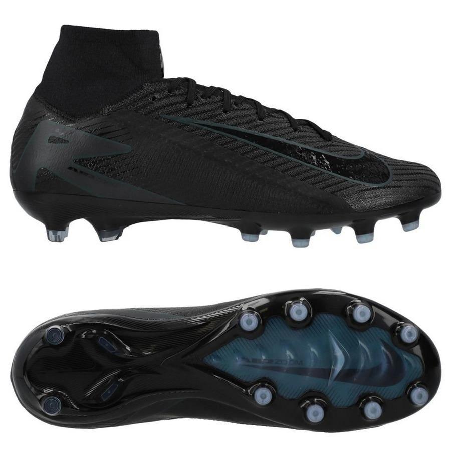 Детские бутсы Nike Zoom Mercurial Superfly 10 Elite AG-Pro FQ8339-002-J, Чёрный, Размер (EU) - 39 - #0