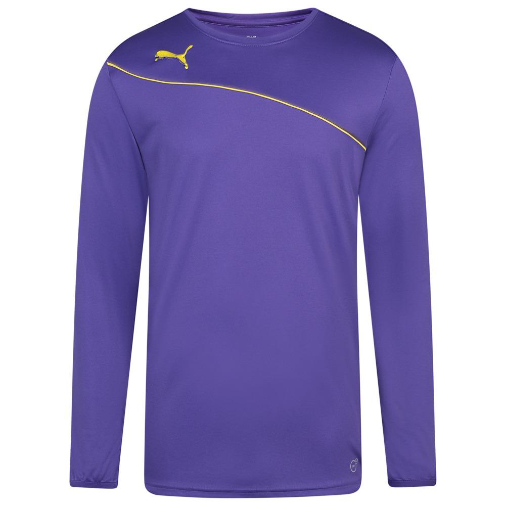 Мужская вратарская футболка PUMA Momentta 701702-10, Фиолетовый, Размер (EU) - S - #0
