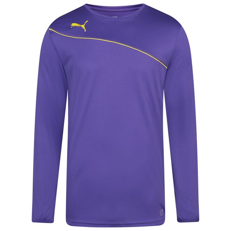 Мужская вратарская футболка PUMA Momentta 701702-10, Фиолетовый, Размер (EU) - S - #1