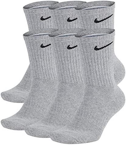 Носки Nike Everyday CUSHCRW 6 пар PR SX7666-0646, Серый, Размер (EU) - 38-42 - #1