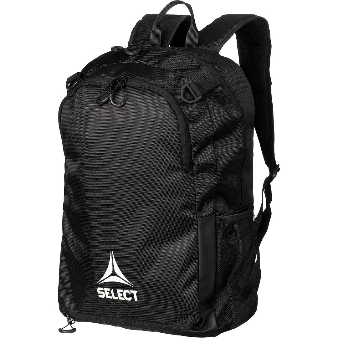 Ранець SELECT Milano backpack with net for ball (010) чорний, 25L - #0