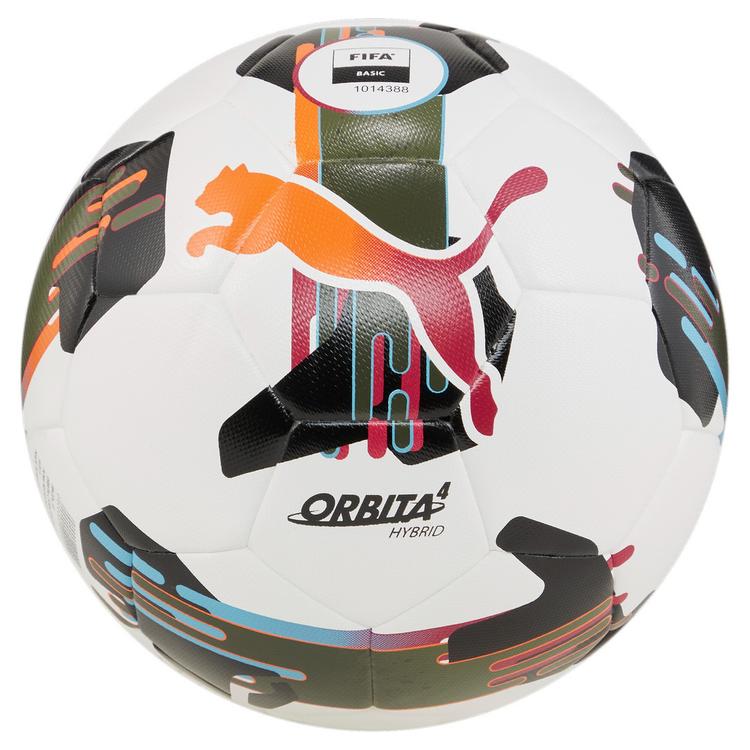 Футбольный мяч Puma ORBITA 4 HYB FIFA BASIC 084326-01, Белый, Размер (EU) - 5 - #1