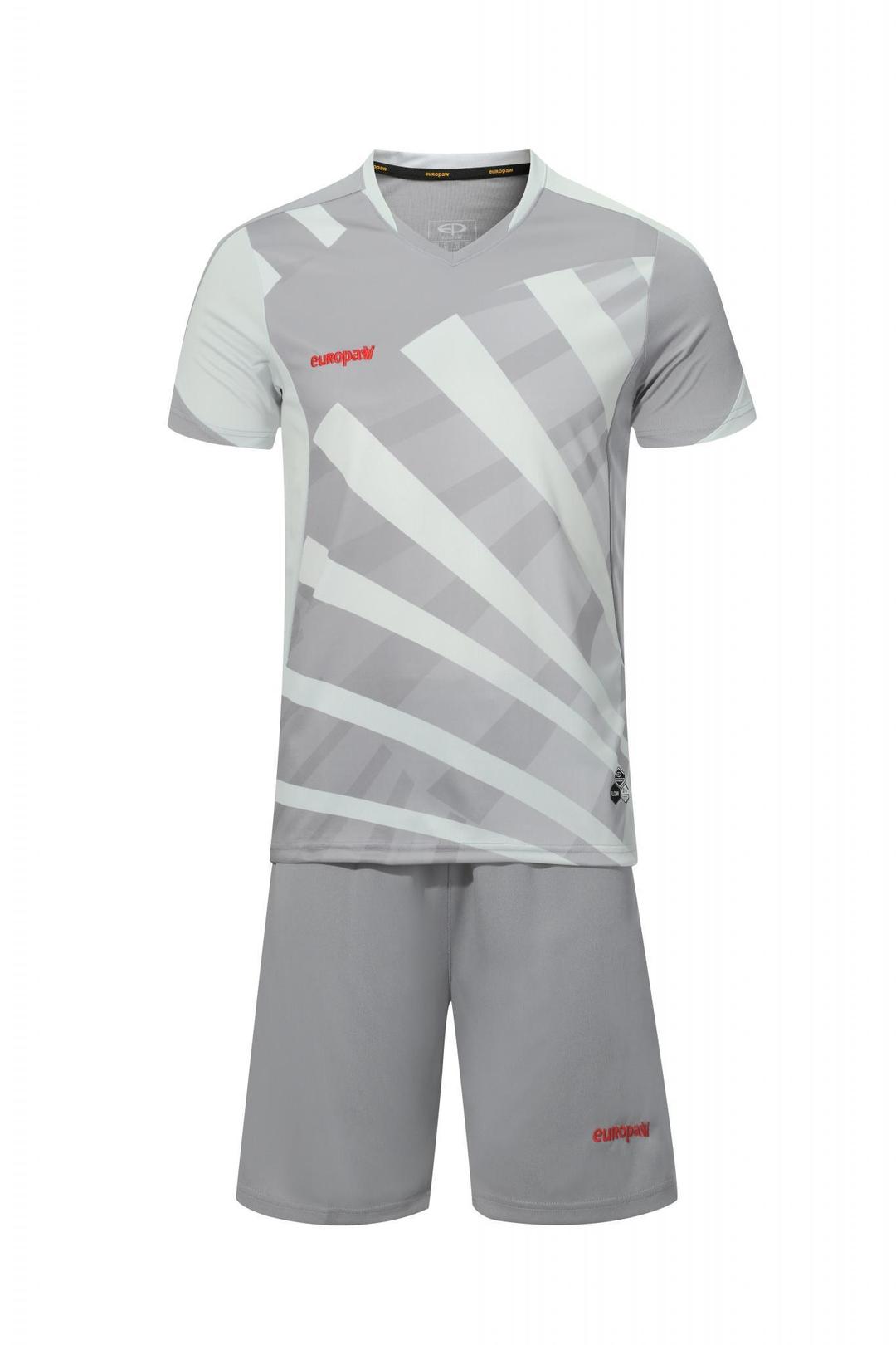 Футбольная форма Europaw 023 т.серо-серый - #0