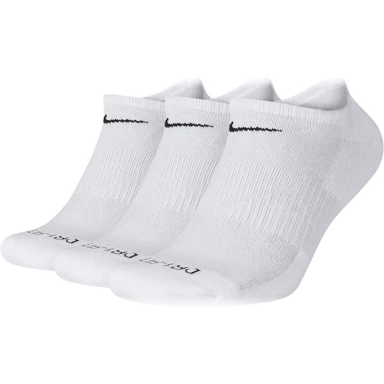 Носки Nike Everyday Plus Cushioned No-Show SX6889-100, Белый, Размер (EU) - 38-42 - #1