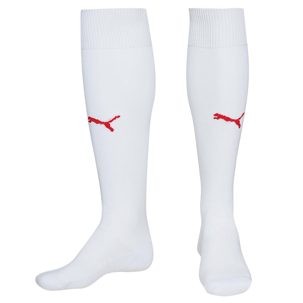 Гетры футбольные PUMA Team белые 701268-12, Белый, Размер (EU) - 3 (39-42) - #0