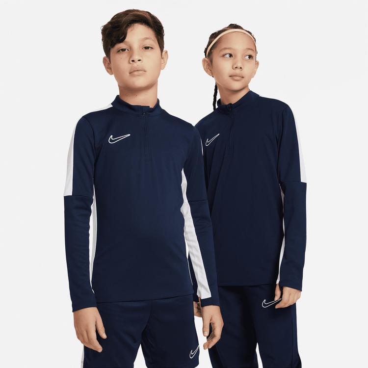 Тренировочный футбольный джемпер детский Nike Dri-FIT Academy23 DX5470-451, Темно-синий, Размер (EU) - 140cm Тренировочный футбольный джемпер детский Nike Dri-FIT Academy23 DX5470-451, Темно-синий, Размер (EU) - 140cm - #1
