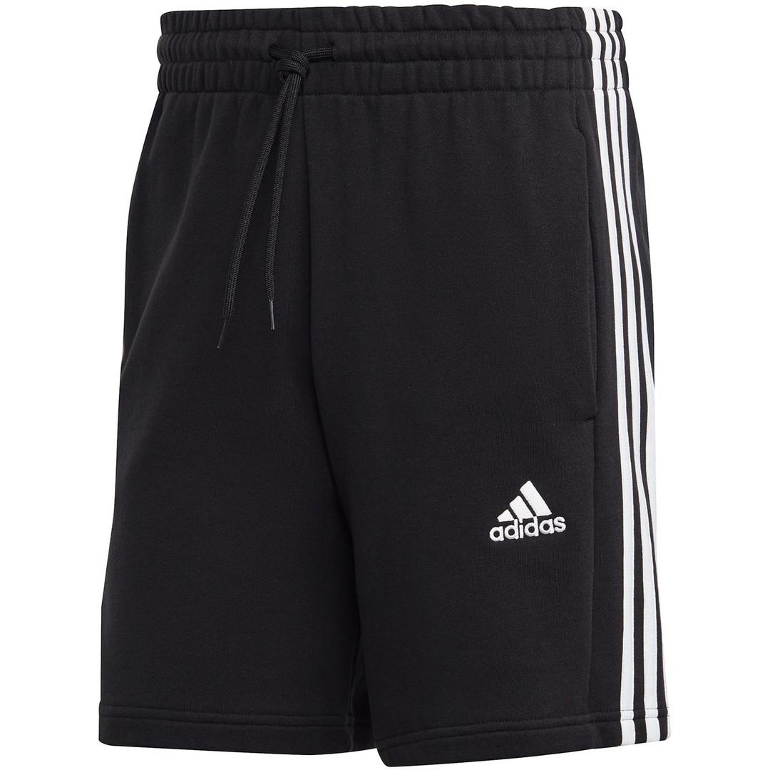 Спортивные шорты Essentials French Terry 3-Stripes Shorts IC9435, Чёрный, Размер (EU) - M - #0