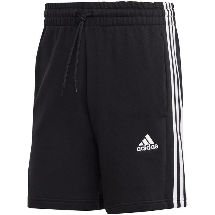 Спортивные шорты Essentials French Terry 3-Stripes Shorts IC9435, Чёрный, Размер (EU) - M - #1