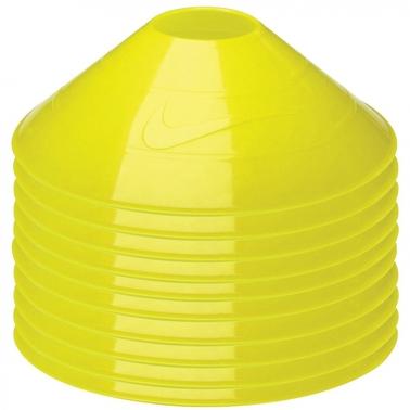 Фишки футбольные NIKE TRAININGCONES 10 шт N.SR.08.709.NS, Салатовый, Размер (EU) - 1SIZE Фишки футбольные NIKE TRAININGCONES 10 шт N.SR.08.709.NS, Салатовый, Размер (EU) - 1SIZE - #1