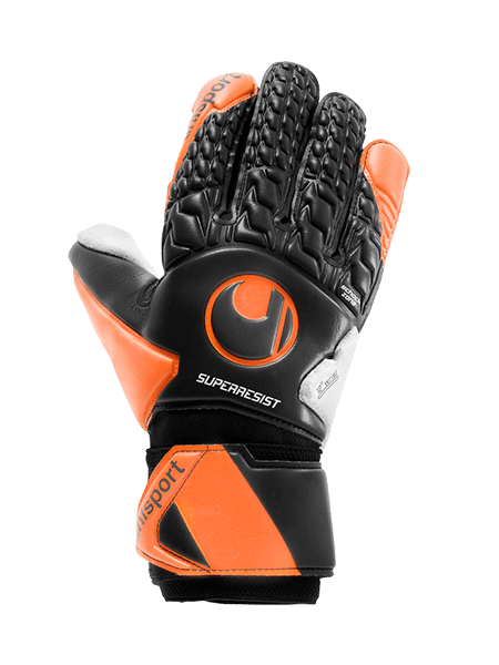 Воротарські рукавиці UHLSPORT SUPER RESIST HN	(black/fluo orange/white) - #1