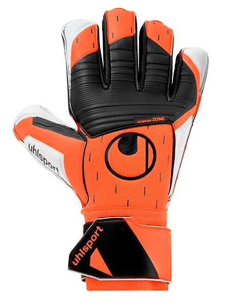 Воротарські рукавиці uhlsport Soft Resist+  (fluo orange/white/black) - #1