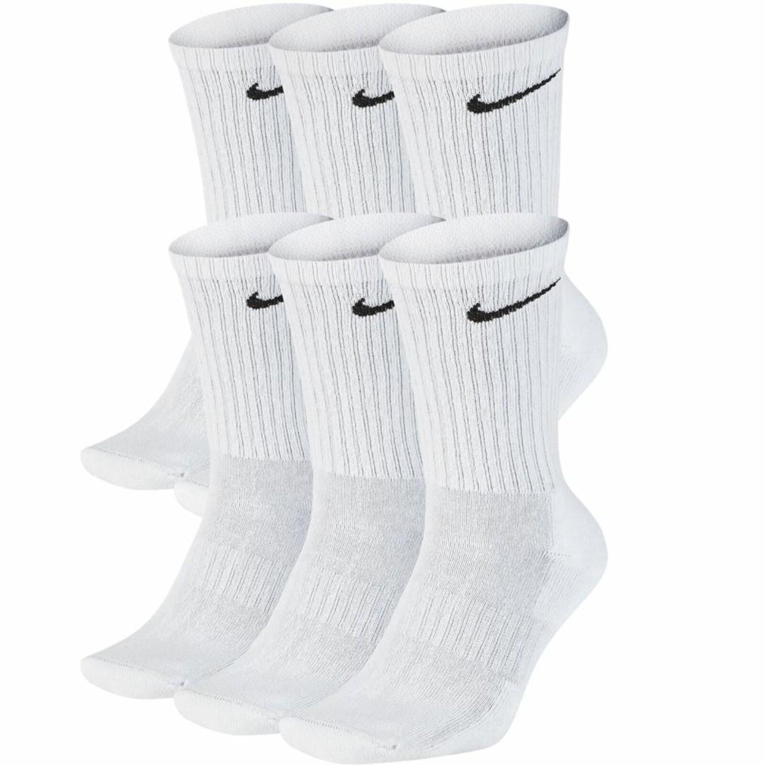 Упаковка спортивных носков Nike SX7666-100 (6 пар), Белый, Размер (EU) - 42-46 - #0