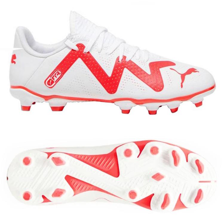Футбольные бутсы Puma Future Play FG/AG 107377-01, Белый, Размер (EU) - 45 - #1