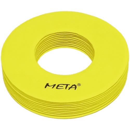 Набор плоских фишек с отверстиями Meta Flat Marker with hole Set Of 10 желтый Уни 19 см 2102005004, Жёлтый, Размер (EU) - 1SIZE Набор плоских фишек с отверстиями Meta Flat Marker with hole Set Of 10 желтый Уни 19 см 2102005004, Жёлтый, Размер (EU) - 1SIZE - #1