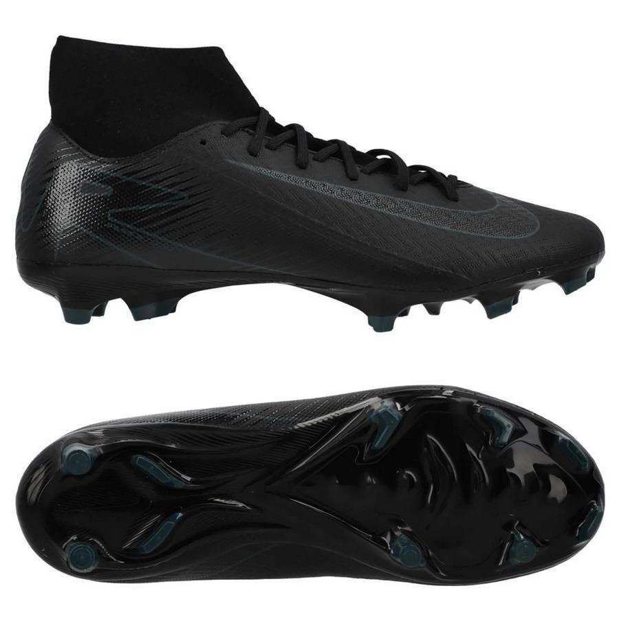 Бутсы Nike Zoom Mercurial Superfly 10 Academy FG/MG - черный FQ1456-002, Чёрный, Размер (EU) - 44.5 - #0