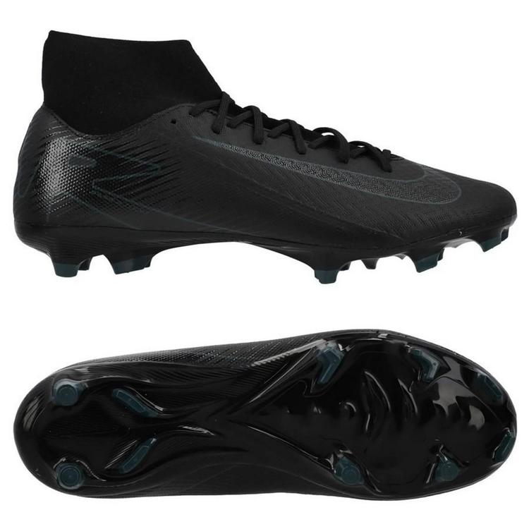 Бутсы Nike Zoom Mercurial Superfly 10 Academy FG/MG - черный FQ1456-002, Чёрный, Размер (EU) - 44.5 - #1