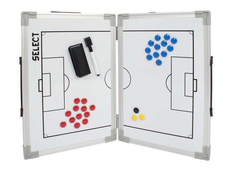 Розкладна тактична дошка SELECT Tactics board foldable - football (001) білий, 60х90 - #1