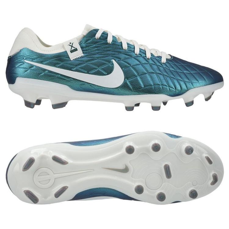 Футбольные бутсы Nike Tiempo Legend X Pro FG x Emerald FQ3248-300, Голубой, Размер (EU) - 43 - #1