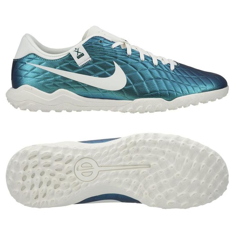 Сороконожки Nike Tiempo Legend X Academy TF x Emerald FQ3245-300, Голубой, Размер (EU) - 42.5 - #1
