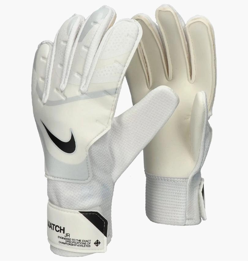 Вратарские детские перчатки Nike Goalkeeper Match Jr. FJ4864-100, Белый, Размер (EU) - 6 Вратарские детские перчатки Nike Goalkeeper Match Jr. FJ4864-100, Белый, Размер (EU) - 6 - #0