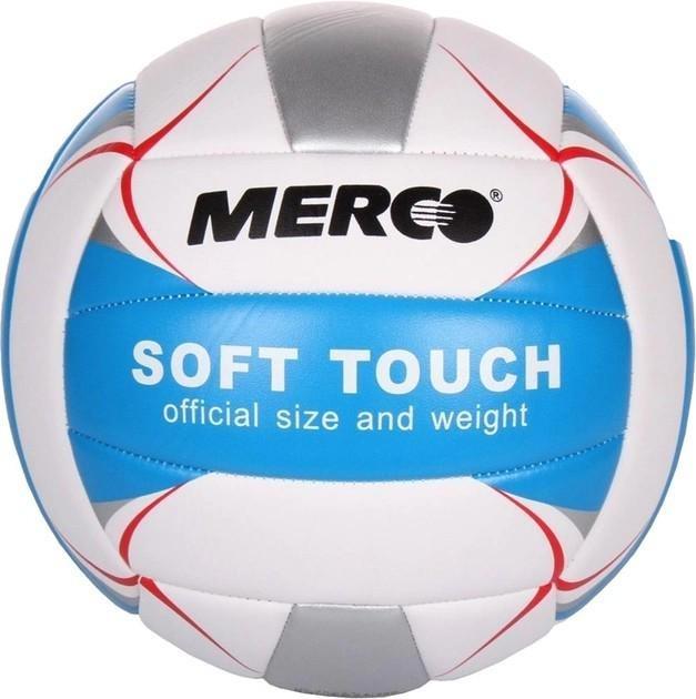 Волейбольный мяч Merco Soft Touch M36931, Голубой, Размер (EU) - 5 Волейбольный мяч Merco Soft Touch M36931, Голубой, Размер (EU) - 5 - #0