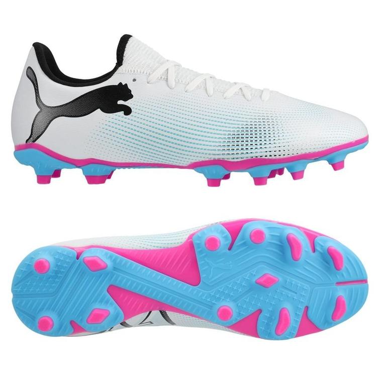 Футбольные бутсы Puma Future 7 Play FG/AG 107723-01, Белый, Размер (EU) - 41 - #1