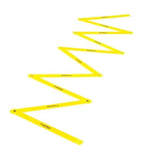 Лестница координационная-зигзаг Meta Agility Smart Criss-Cross Ladder желтый Уни 4 м 1000011975, Жёлтый, Размер (EU) - 1SIZE Лестница координационная-зигзаг Meta Agility Smart Criss-Cross Ladder желтый Уни 4 м 1000011975, Жёлтый, Размер (EU) - 1SIZE - #1